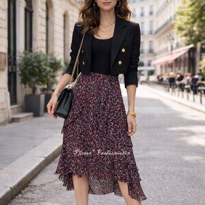 NWT Joie 100% Silk Ruffled Skirt | Parties & Events